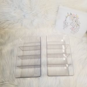 2 pack food storage organizer bins